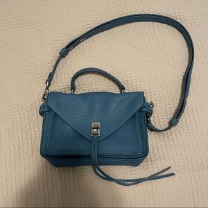 Rebecca Minkoff Blue Crossbody Top Handle Bag